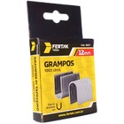 Grampos 12mm Tipo U Para Grampeador De Pressão Com 1000 Un |